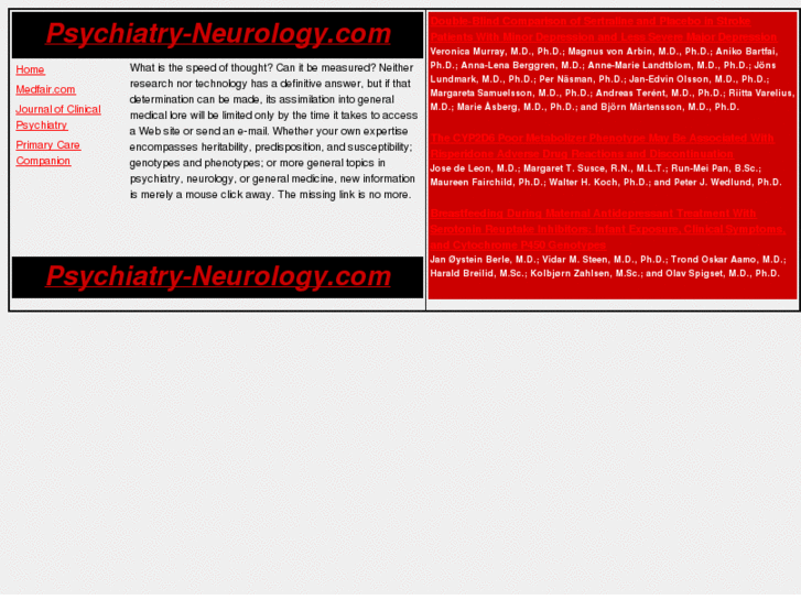 www.psychiatry-neurology.com