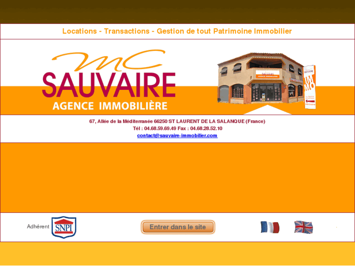 www.sauvaire-immobilier.com