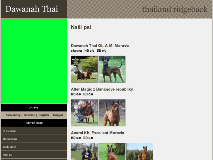 www.thairidgeback.sk