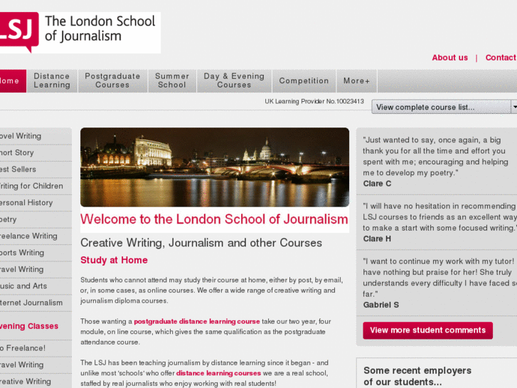 www.thelondonschoolofwriting.co.uk