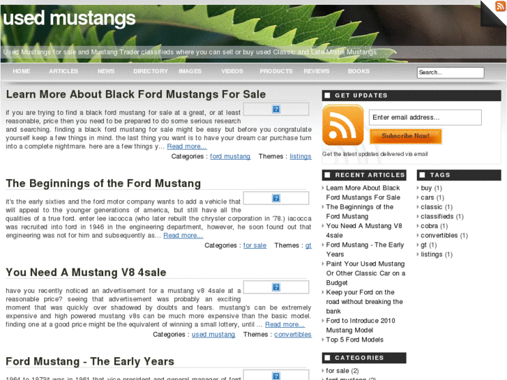 www.usedmustangs.info