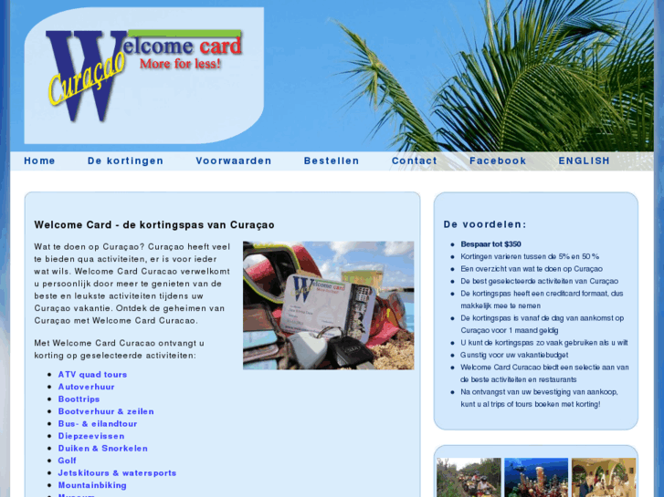 www.welcomecardcuracao.com