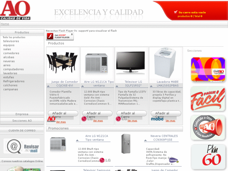 www.almacenesao.com