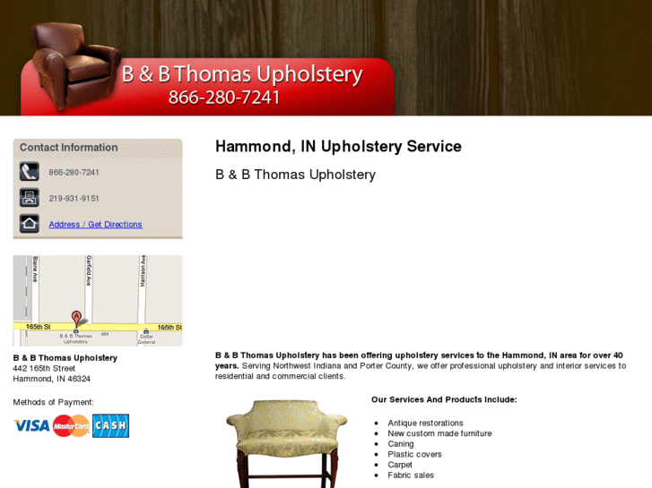 www.bbthomasupholstery.com