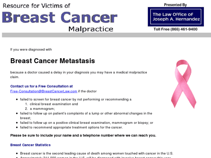 www.breastcancermetastasis.org