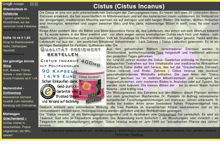 www.cistusincanus.net