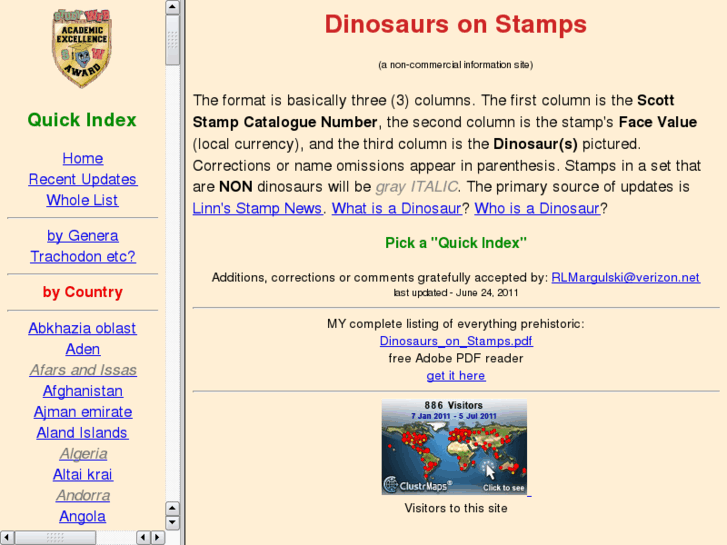 www.dinosaurs-on-stamps.info