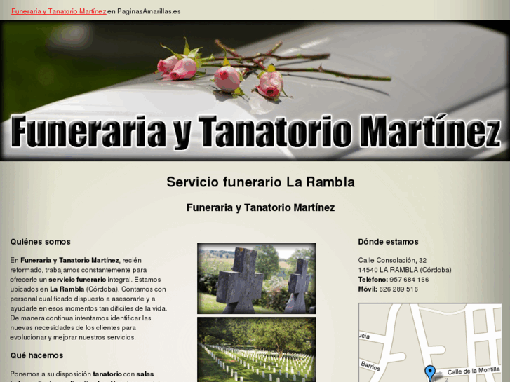 www.funerariaytanatoriomartinez.com