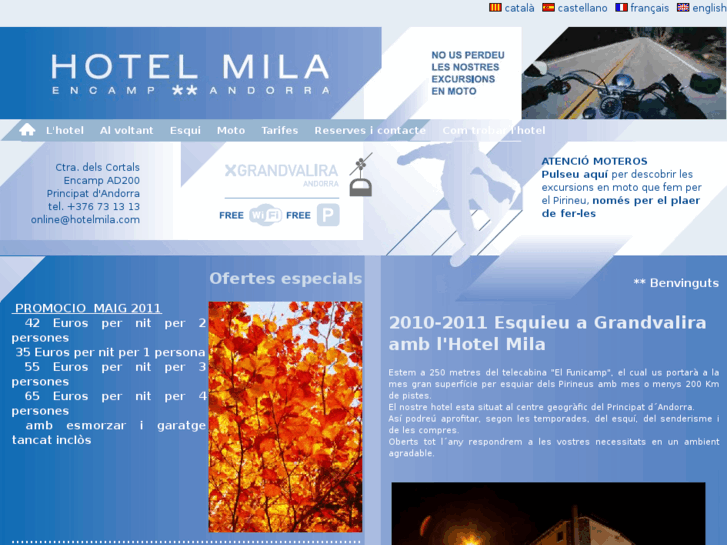 www.hotelmila.com