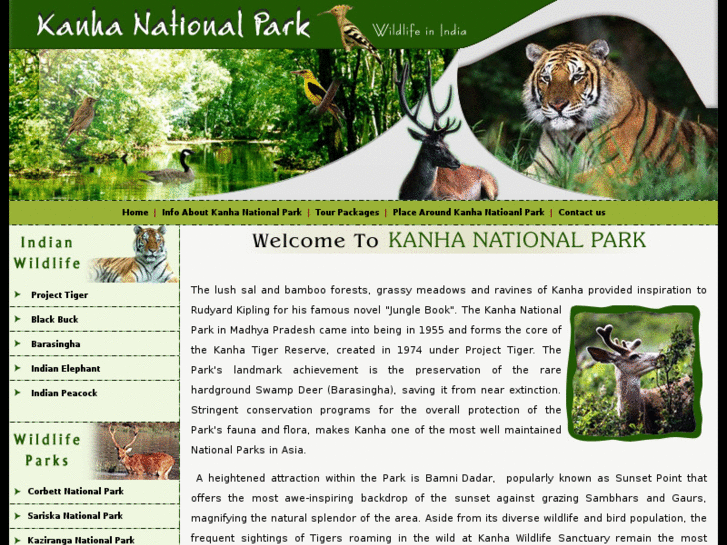 www.kanhanationalpark.com