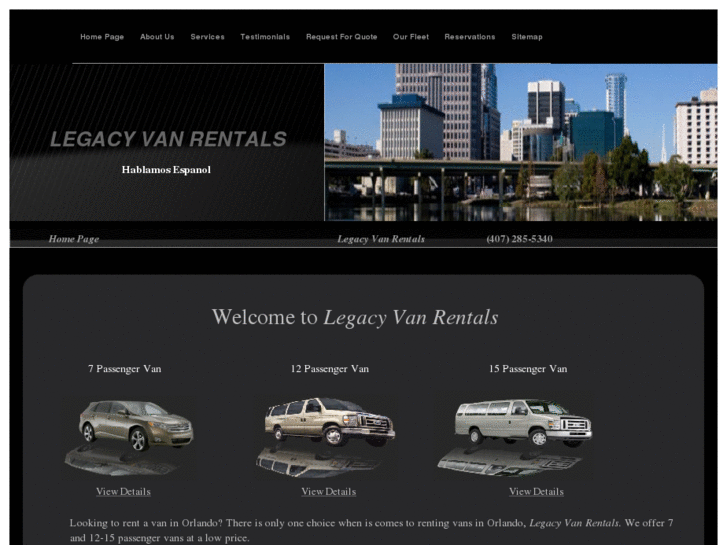 www.legacyvanrentals.com