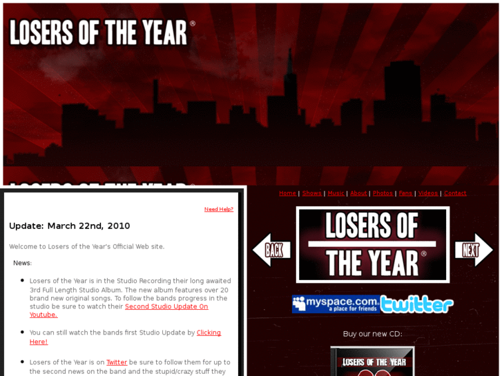 www.losersoftheyear.net