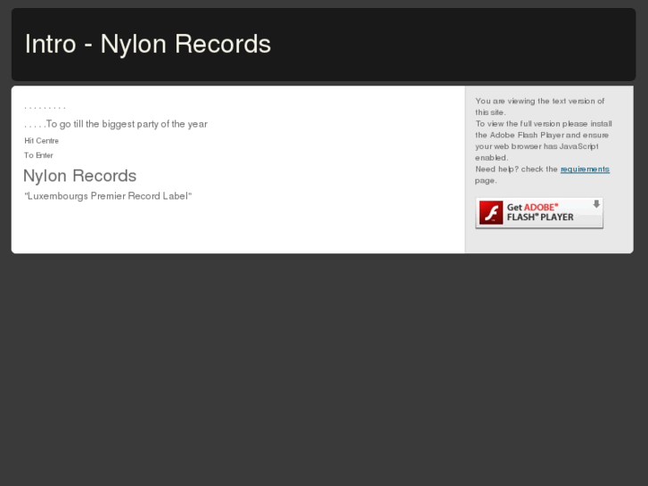 www.nylonrecords.com