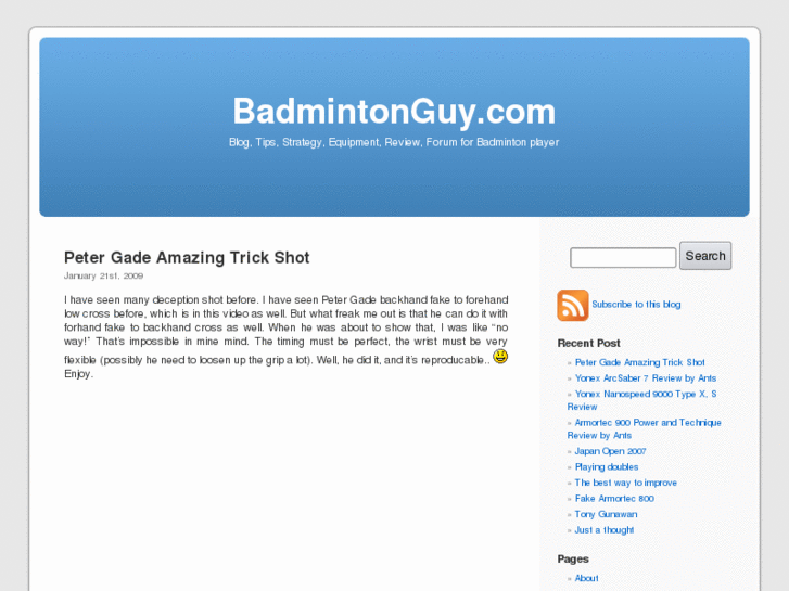 www.badmintonguy.com