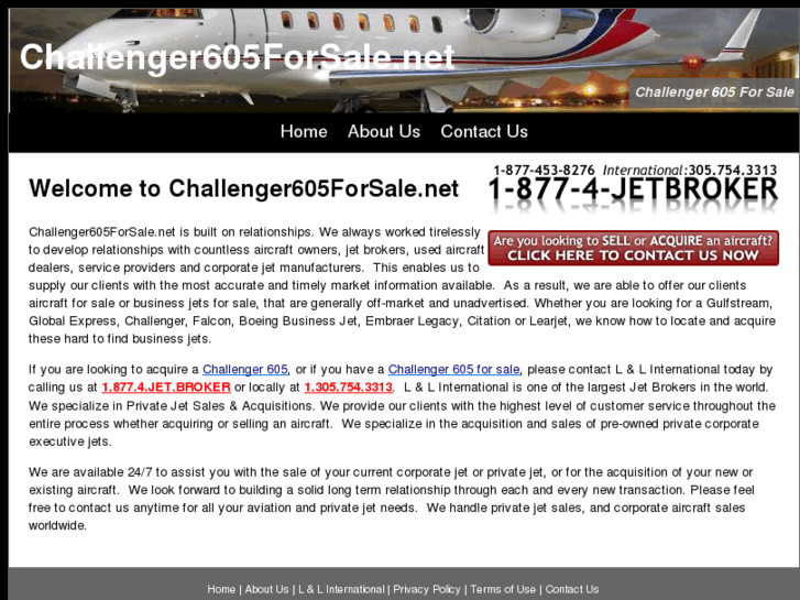 www.challenger605forsale.net