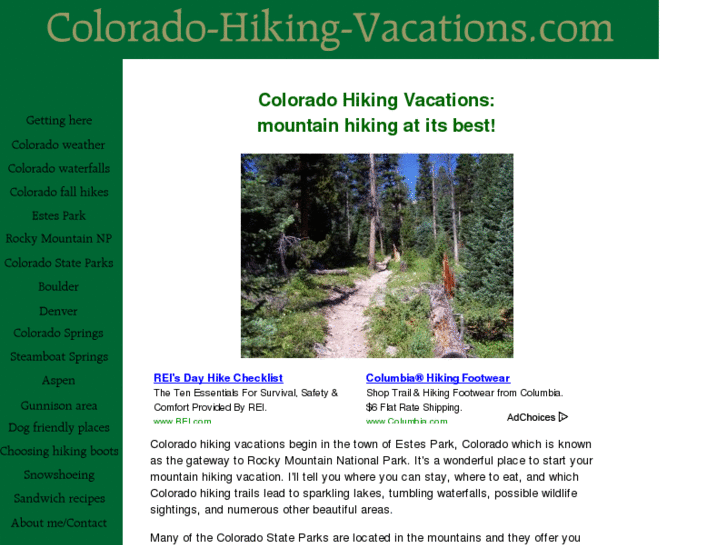 www.colorado-hiking-vacations.com