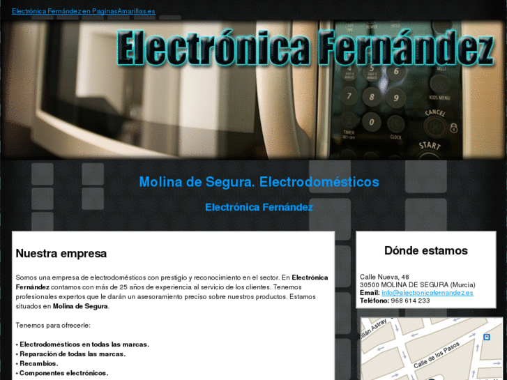 www.electronicafernandez.es