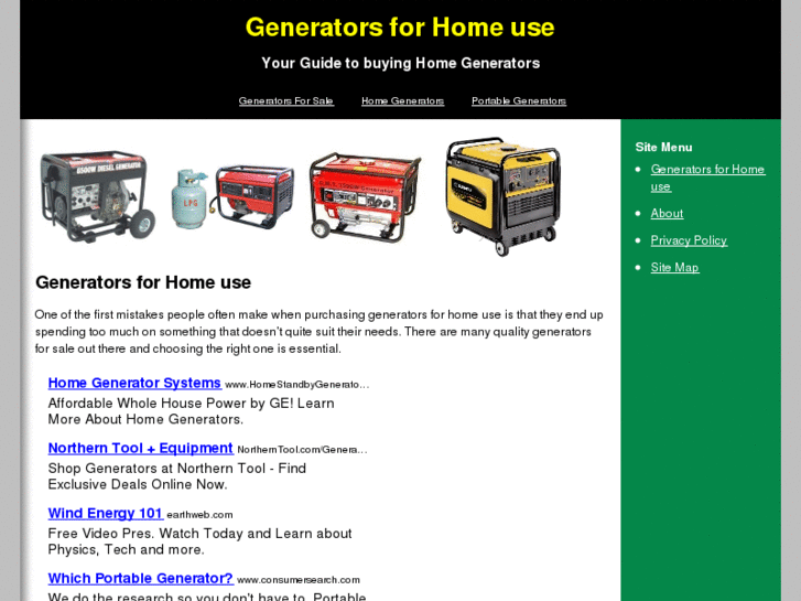 www.generators4homeuse.com