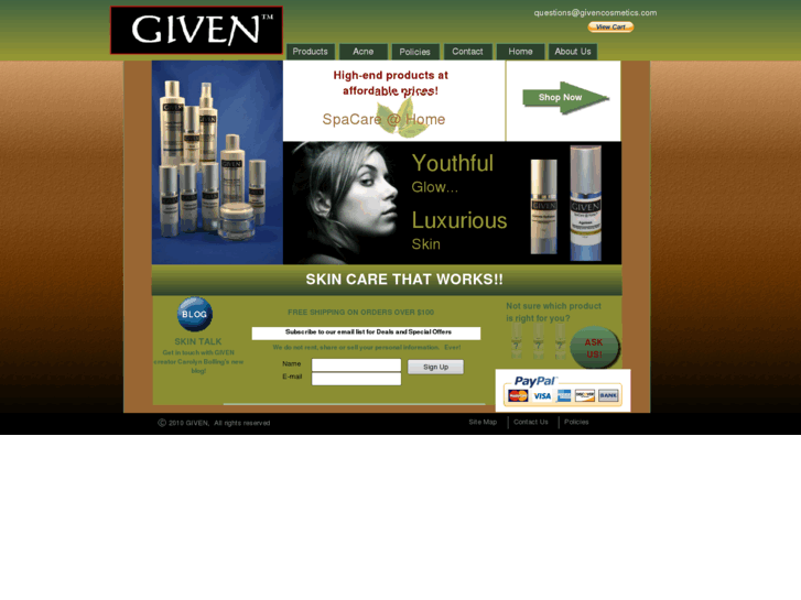 www.givencosmetics.com