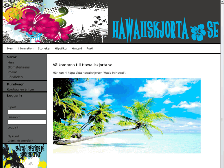 www.hawaiiskjorta.com