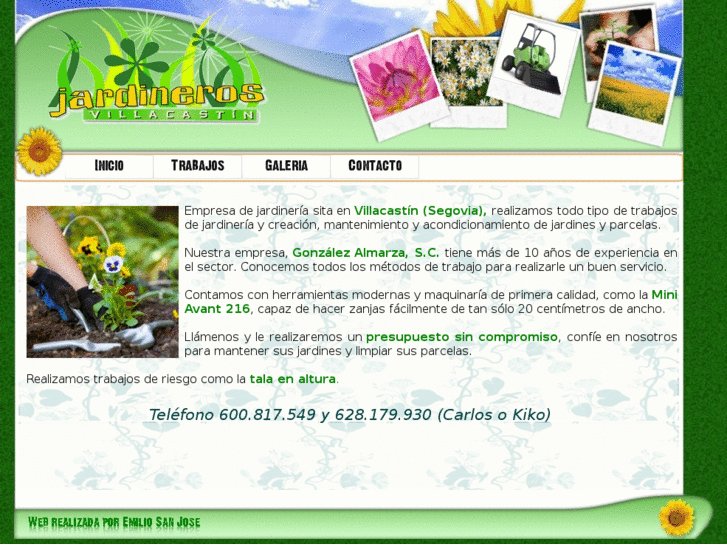 www.jardinerosvillacastin.es