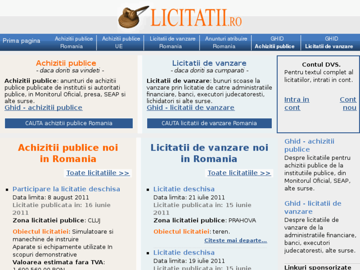 www.licitatii.ro