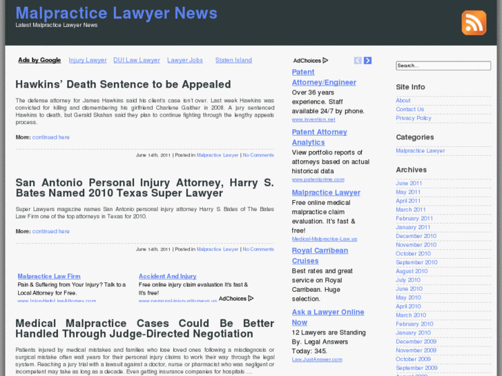 www.malpractice-lawyer-news.com