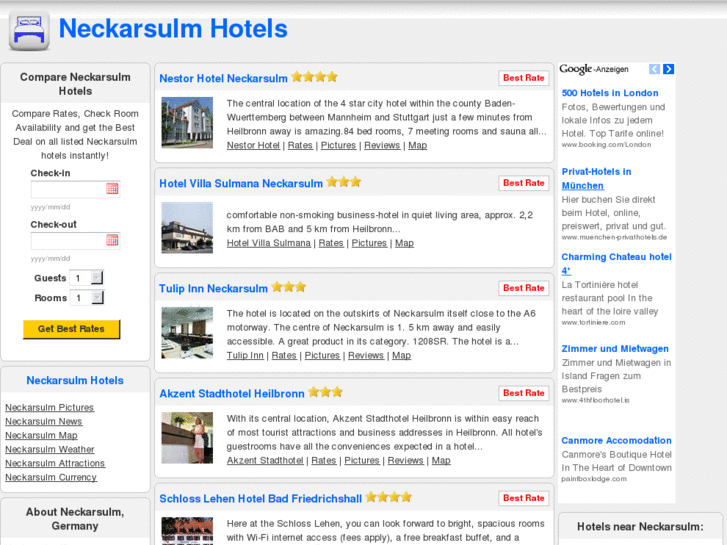 www.neckarsulmhotels.com