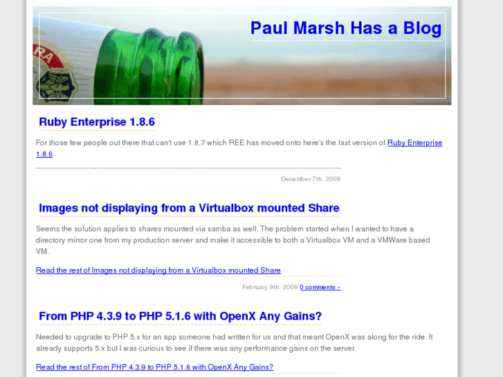 www.paulmarsh.net