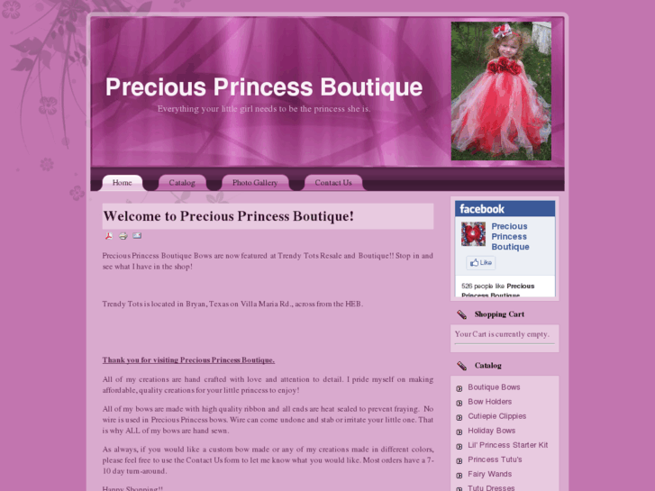 www.preciousprincessboutique.net