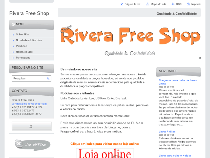 www.riverafreeshop.com