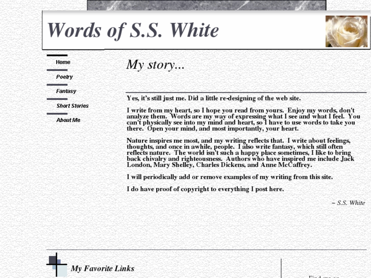 www.wordsofsswhite.com