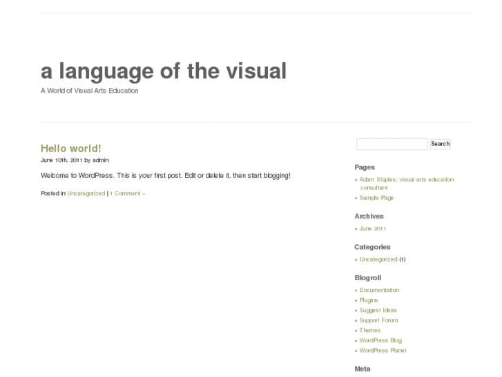 www.alanguageofthevisual.com