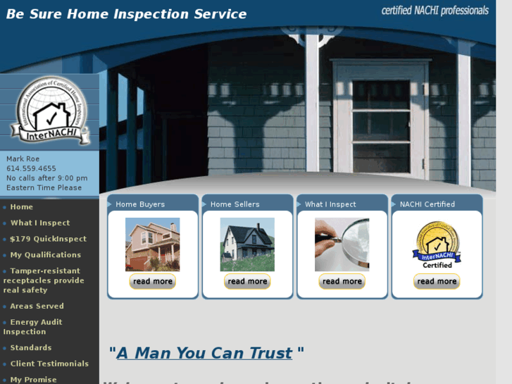 www.besurehomeinspectionservice.com