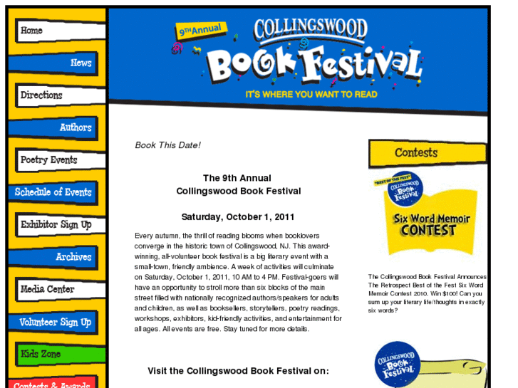 www.collingswoodbookfestival.com