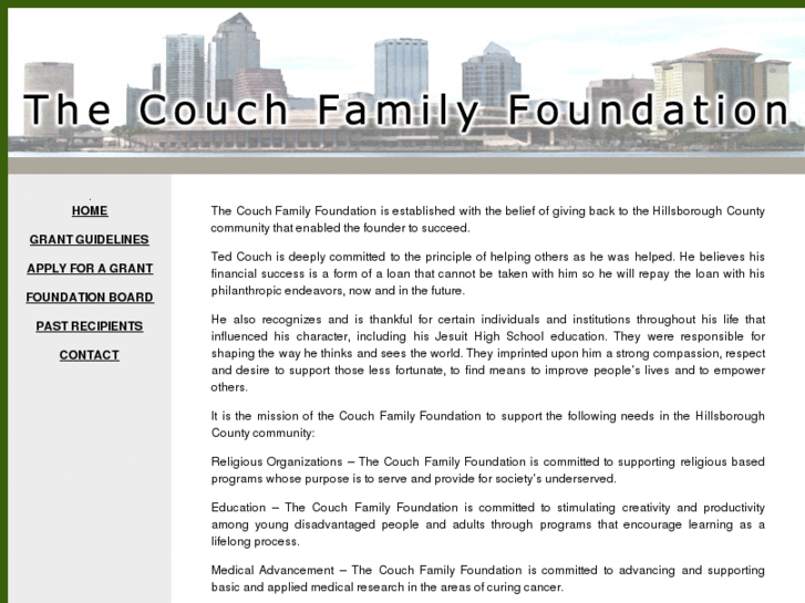 www.couchfamilyfoundation.org