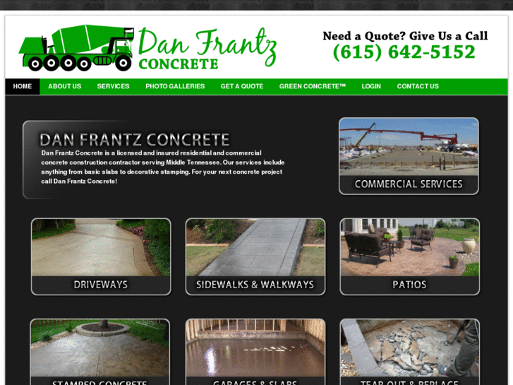 www.danfrantzconcrete.com