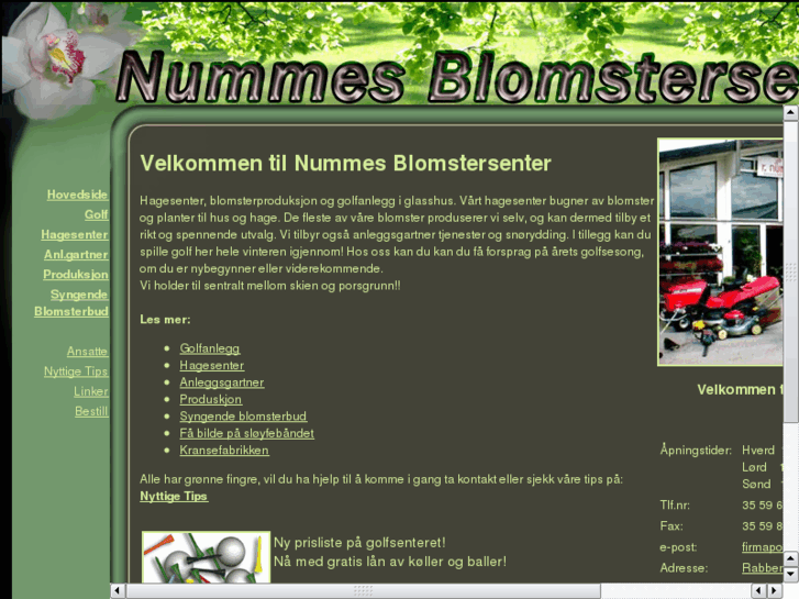 www.nummesblomstersenter.no