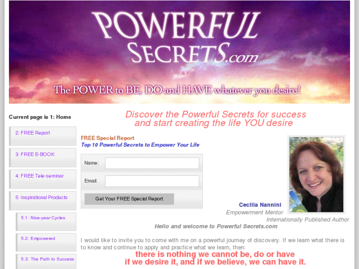 www.powerfulsecrets.com