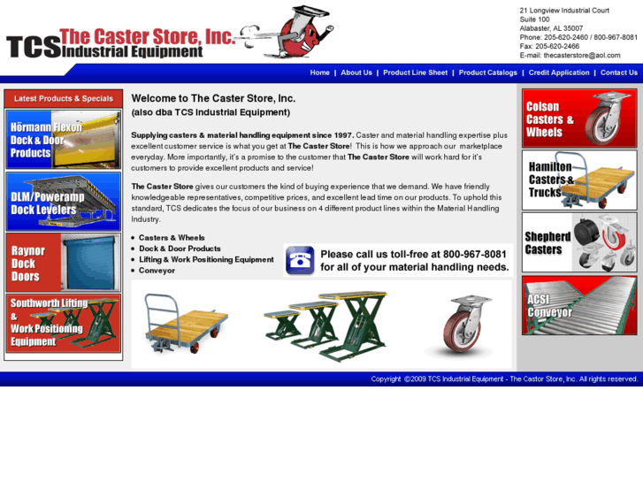 www.thecasterstoreinc.com