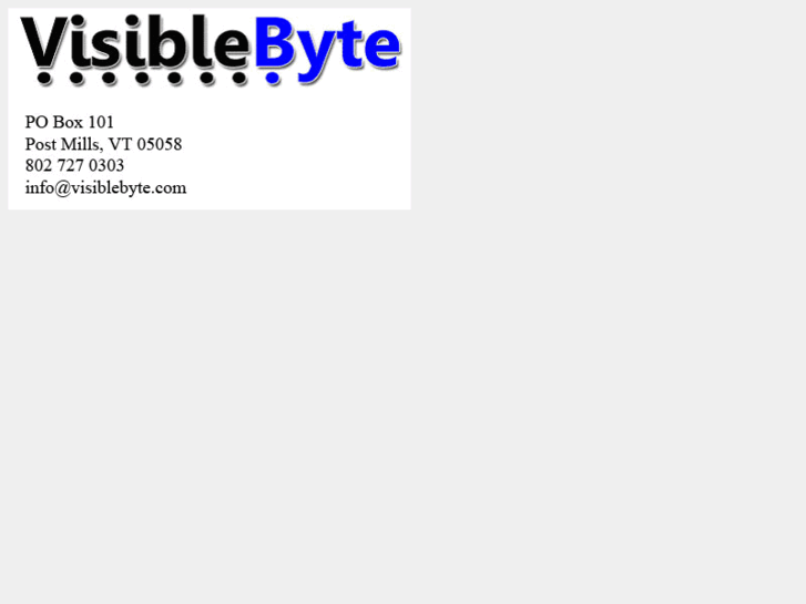 www.visiblebyte.com