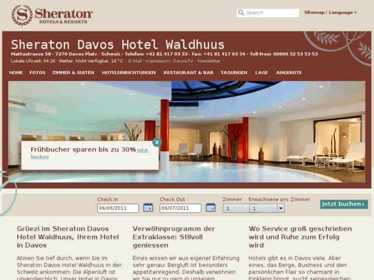 www.arabellasheratonhotelwaldhuus.com