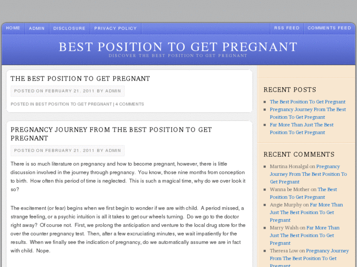 www.bestpositiontogetpregnantin.com