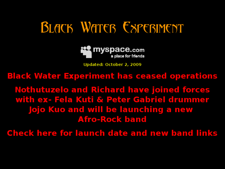 www.blackwaterexperiment.com