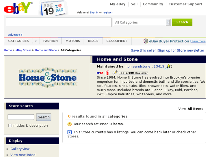 www.homeandstoneonebay.com