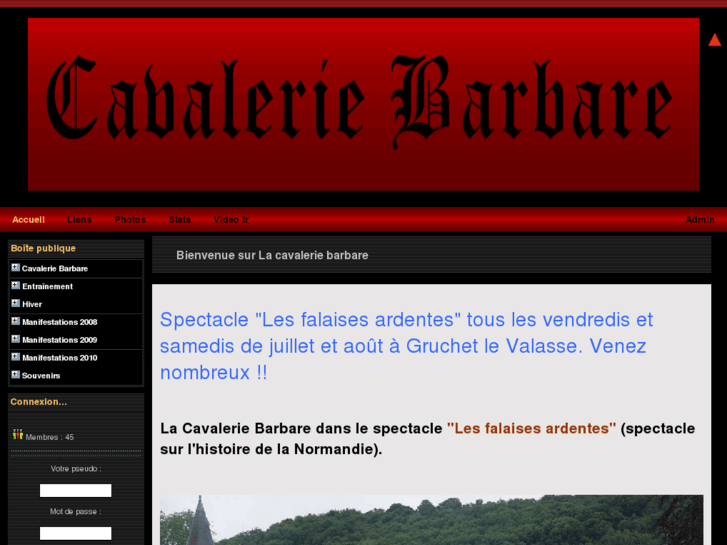 www.lacavaleriebarbare.org