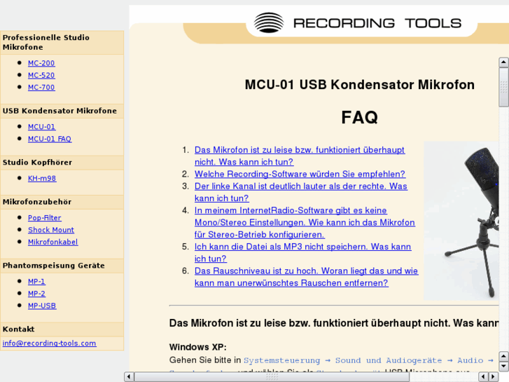 www.recording-tools.com