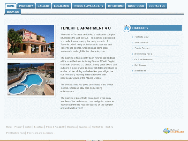 www.tenerifeappartment4u.net