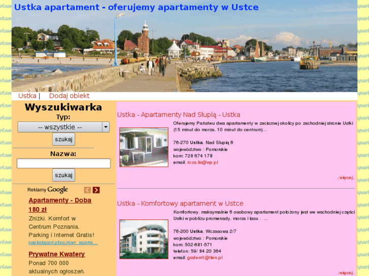 www.ustka-apartament.pl