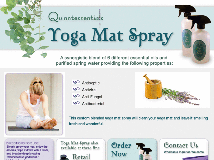 www.yogamatspray.net